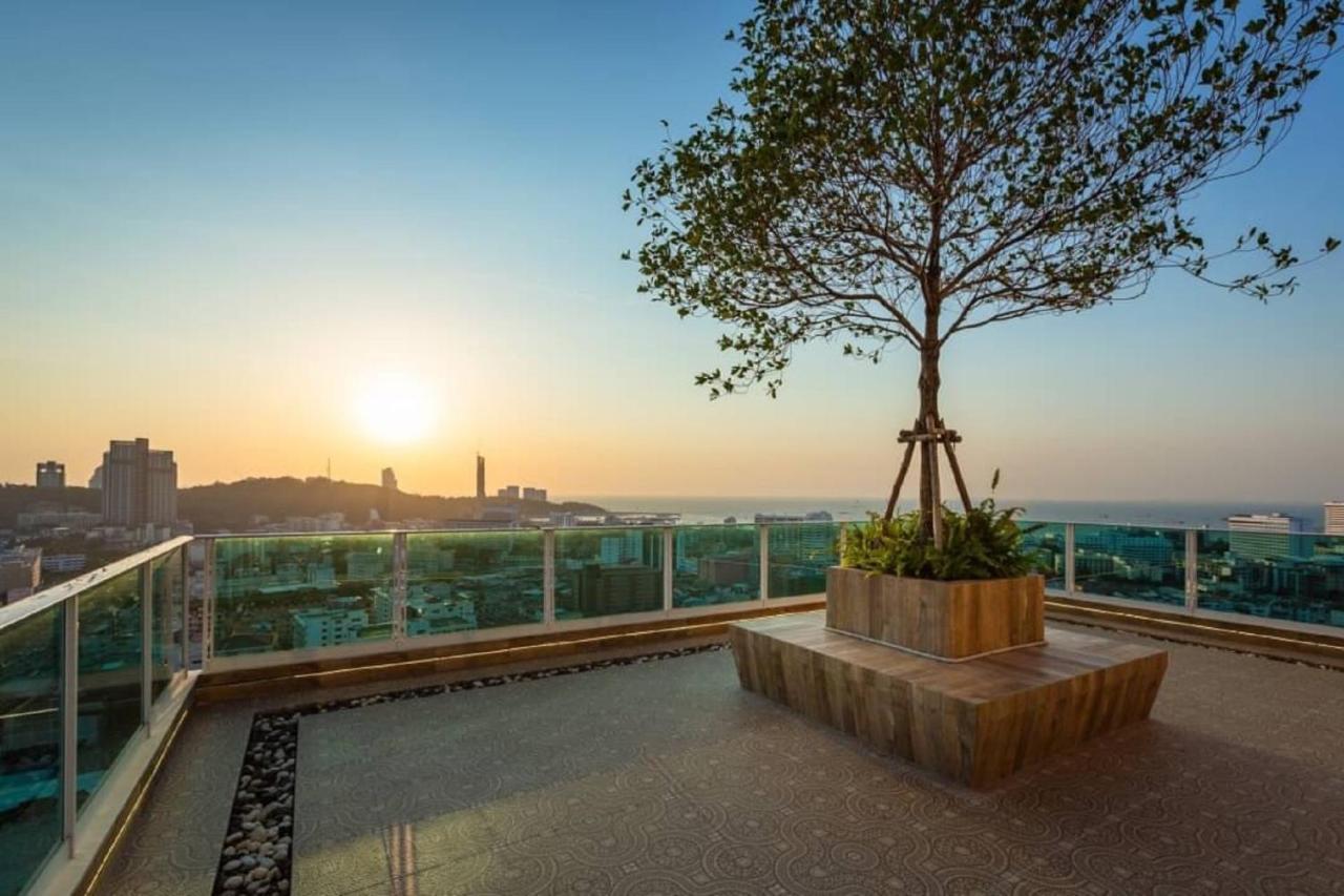 City Garden Tower Condo By Som Pattaya Bagian luar foto